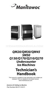 Manitowoc QD0212A Technician's Handbook