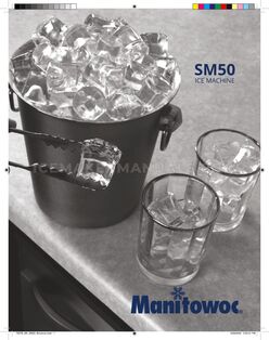 Manitowoc SM50A Specifications Sheet