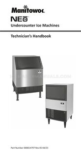 Manitowoc UDF0190A Technician's Handbook