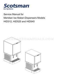 Scotsman HID312 Service Manual