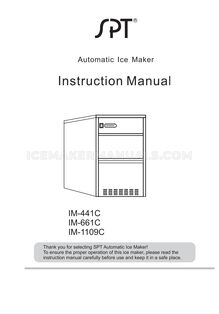 Sunpentown IM1110C User Manual