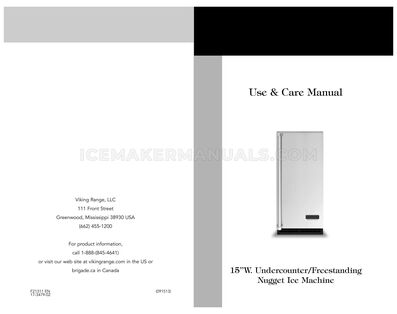 Viking FPNI515 Use and Care Manual (476 KB)