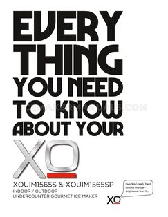 XO XOUIM1565O User Guide